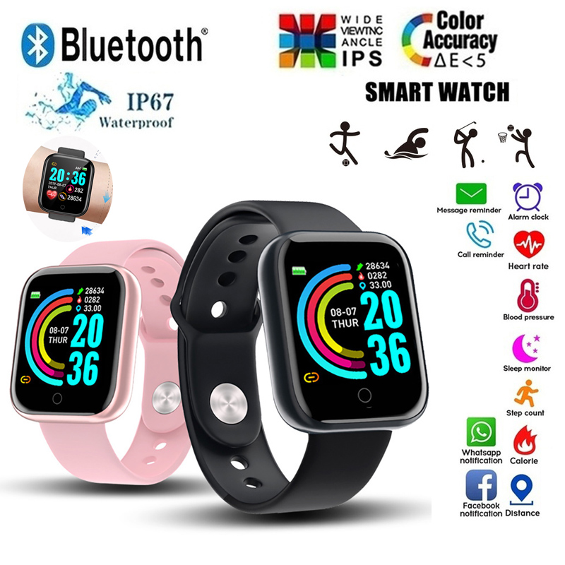 Smartwatch Faces - D20 ساعة ذكية مقاوم للماء اللياقة