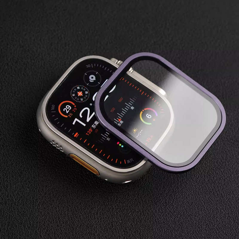 Smartwatch Watch Accessories For Women - زجاج مقسى لساعة أبل الترا 49