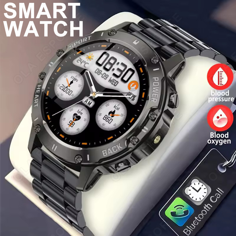 Smartwatch X12 - ساعة ذكية عسكرية للأنشطة الخارجية بشاشة