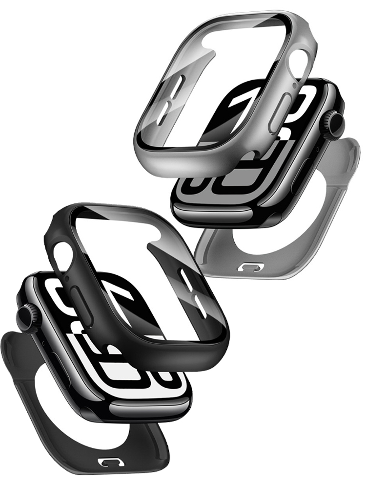 Smartwatch Watch Accessories For Women - غطاء حماية 360 درجة لساعة أبل