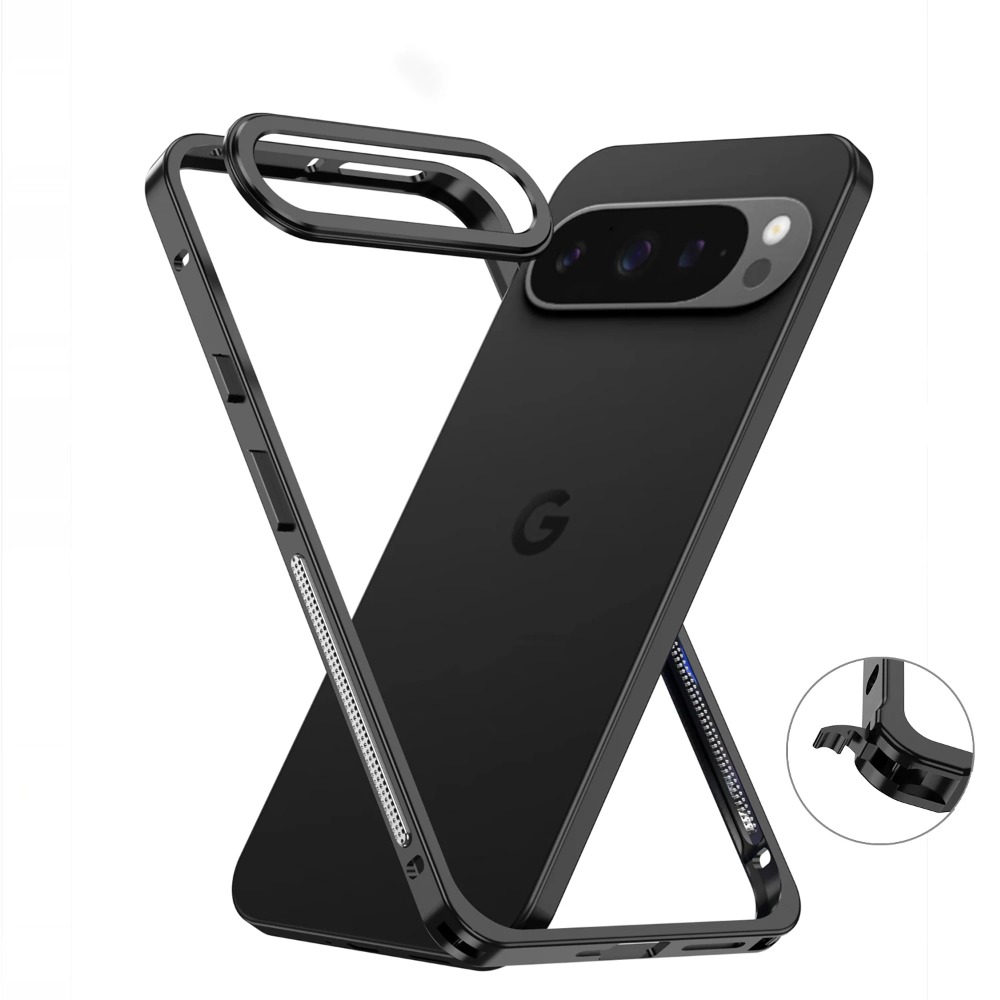 Google Pixel 9 Pro - شعبية الطيران سبائك الألومنيوم الإطار الحالات