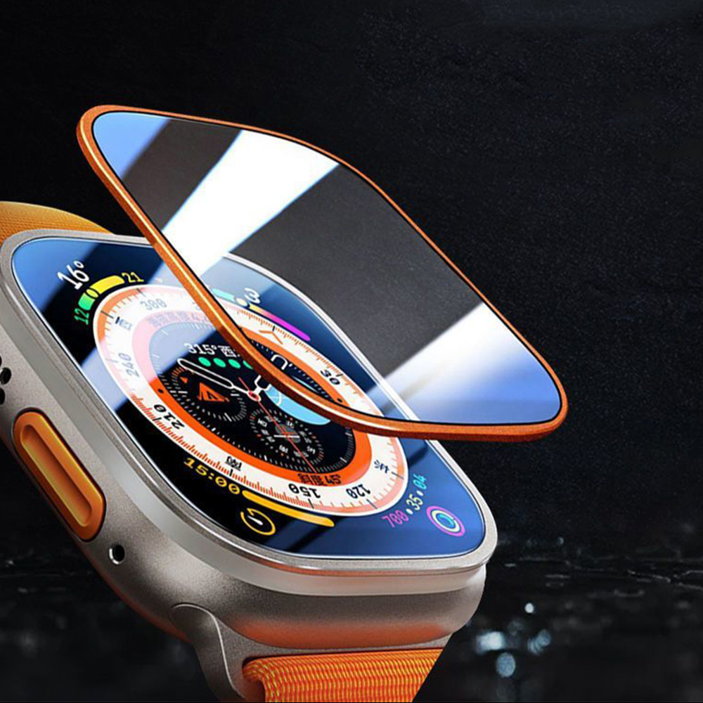 Smartwatch Watch Accessories For Women - طبقة من الزجاج المقسى لساعة أبل