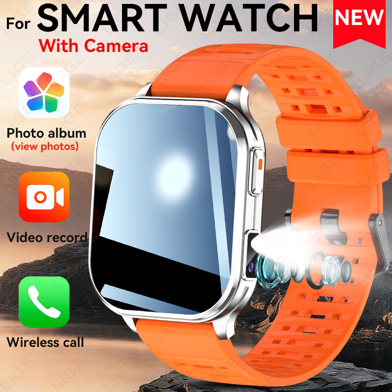 Smartwatch X12 - ساعة ذكية LIGE 2026 بكاميرا للرجال
