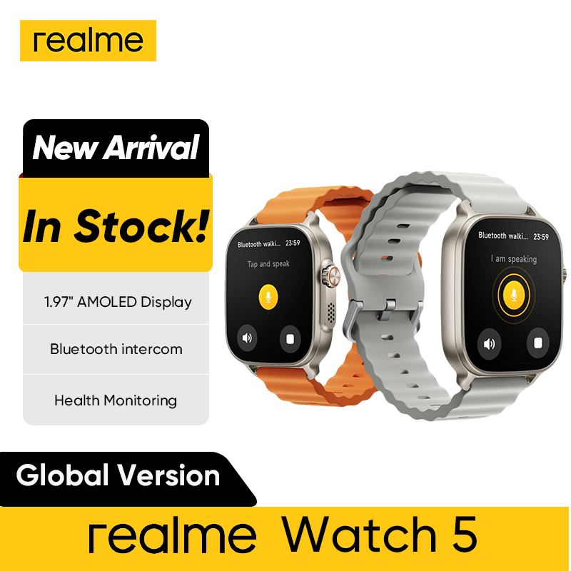Smartwatch X12 - الإصدار العالمي من ساعة Realme 5