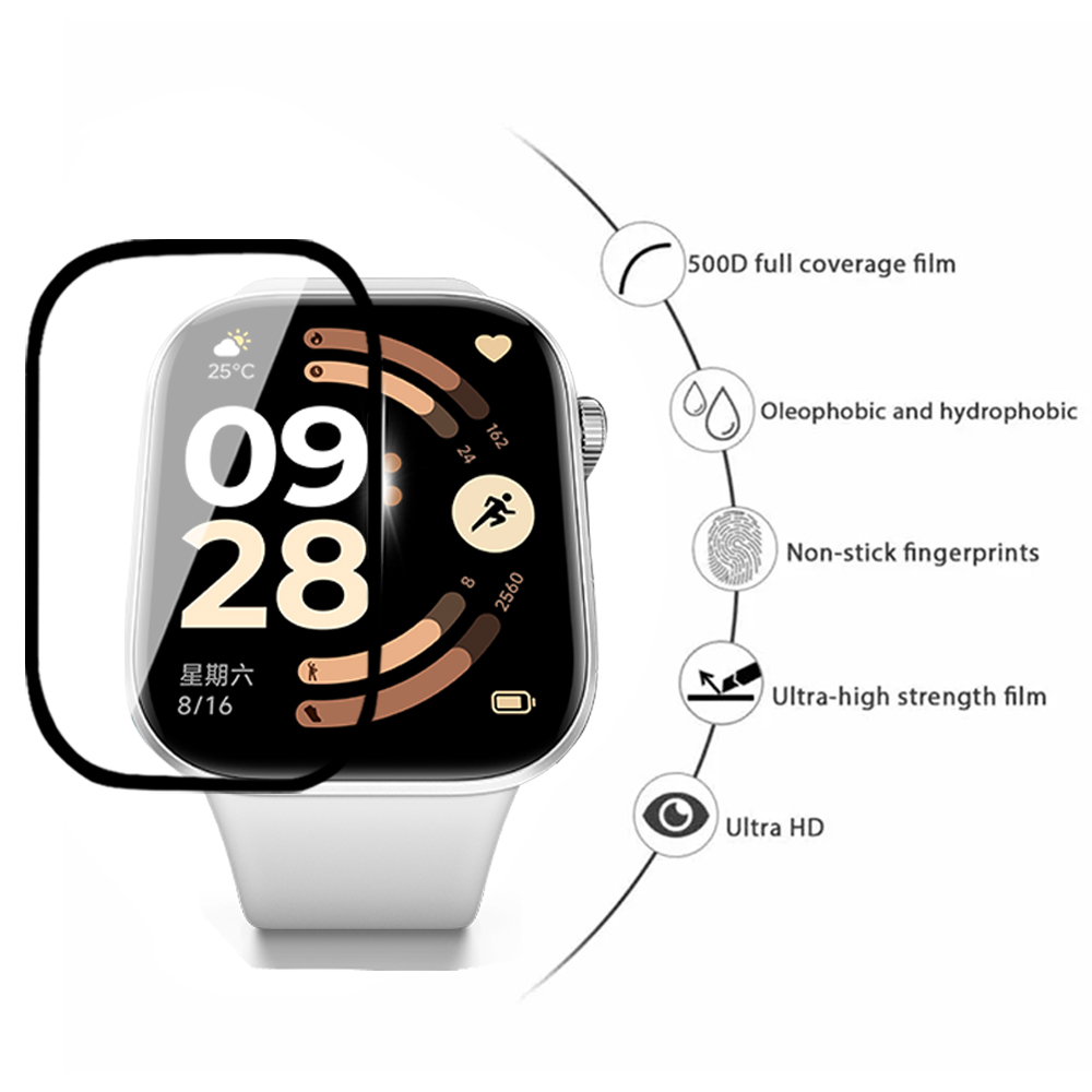 واقي شاشة لساعة Xiaomi Redmi W - مراجعة Watch Face Protector وسعره