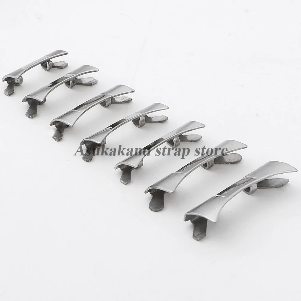 2 قطعة 12/14/16/18/19/20/22/24 - مراجعة Watch Band Connector وسعره