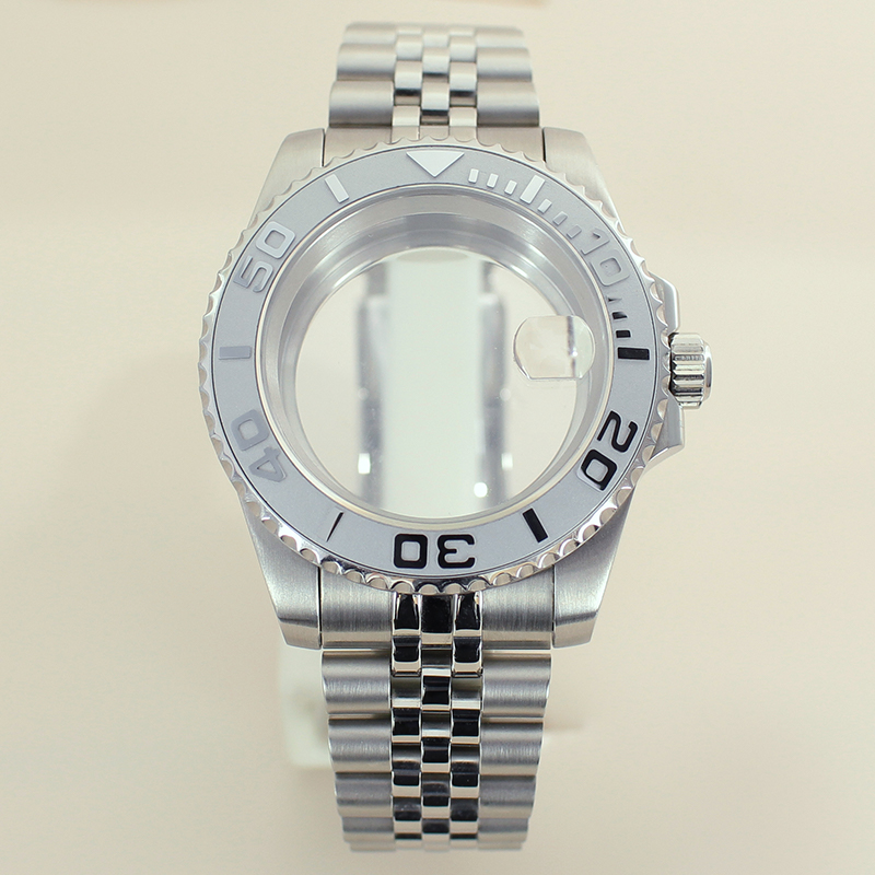 40 مللي متر فضي ارتفع ساعة ذهب - مراجعة Ceramic Link Bracelet وسعره