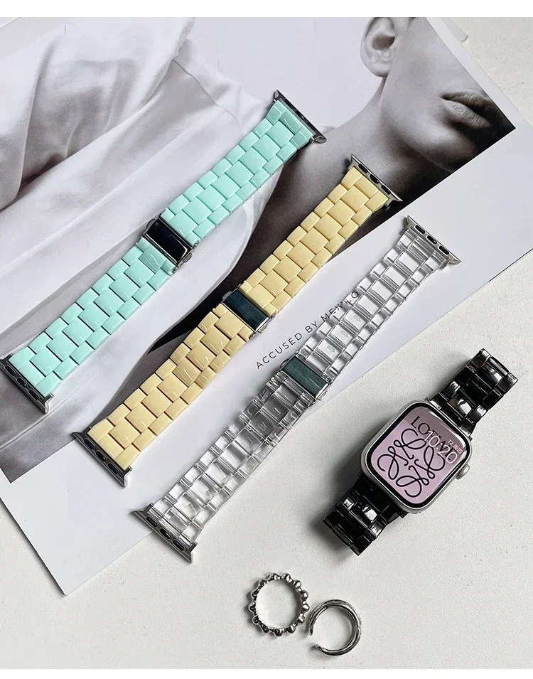 حزام ساعة + حافظة + زجاج لساعة - مراجعة Smartwatch Watch Accessories For Women وسعره