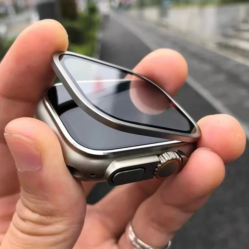 زجاج مقسى مضاد للخدش لساعة أبل - مراجعة Smartwatch Watch Accessories For Women وسعره