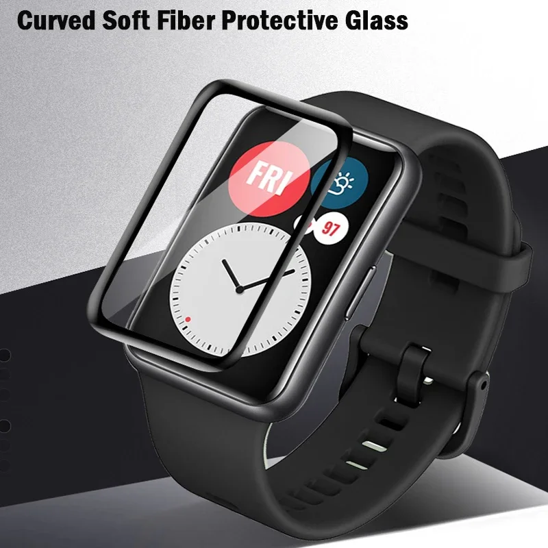 واقي شاشة زجاجي لين لساعة هاوا - مراجعة Huawei Smartwatch Accessories وسعره