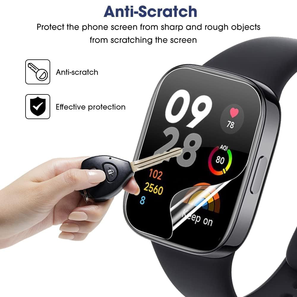 3/6 قطعة هيدروجيل طبقة رقيقة و - مراجعة Watch Face Protector وسعره