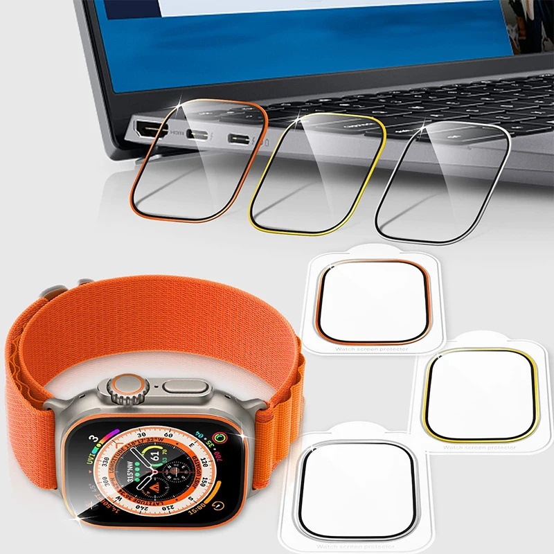 واقي شاشة من الزجاج المقسى لسا - مراجعة Smartwatch Watch Accessories For Women وسعره