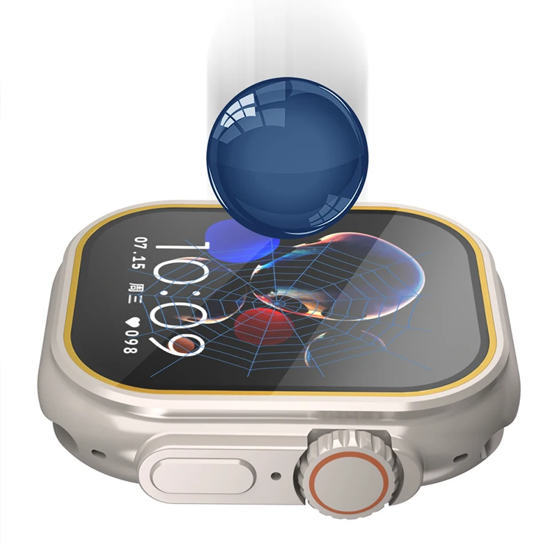 واقي شاشة من الزجاج المقسى لسا - مراجعة Smartwatch Watch Accessories For Women وسعره