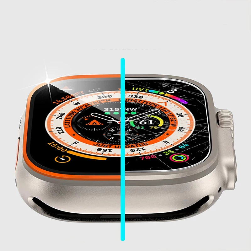 واقي شاشة من الزجاج المقسى لسا - مراجعة Smartwatch Watch Accessories For Women وسعره