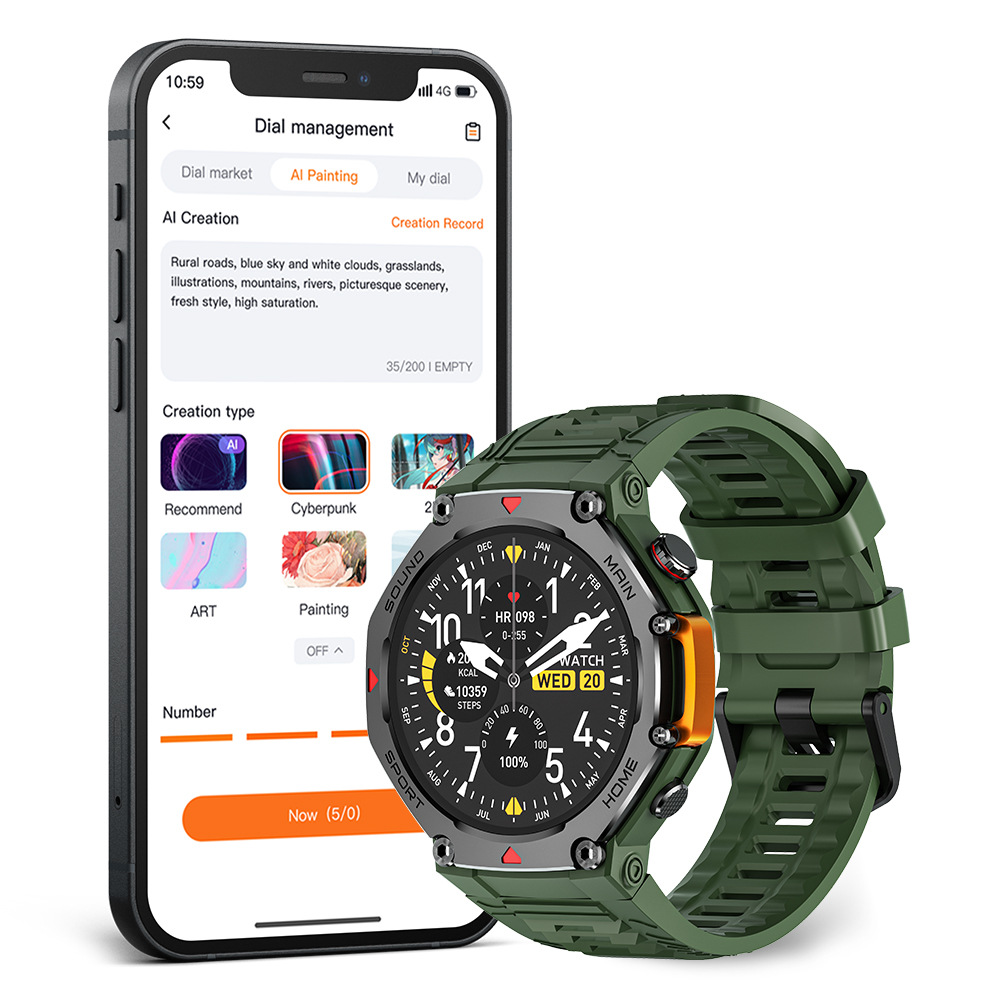 ساعة M REX4 الذكية للرياضة وال - مراجعة Smartwatch M Active وسعره
