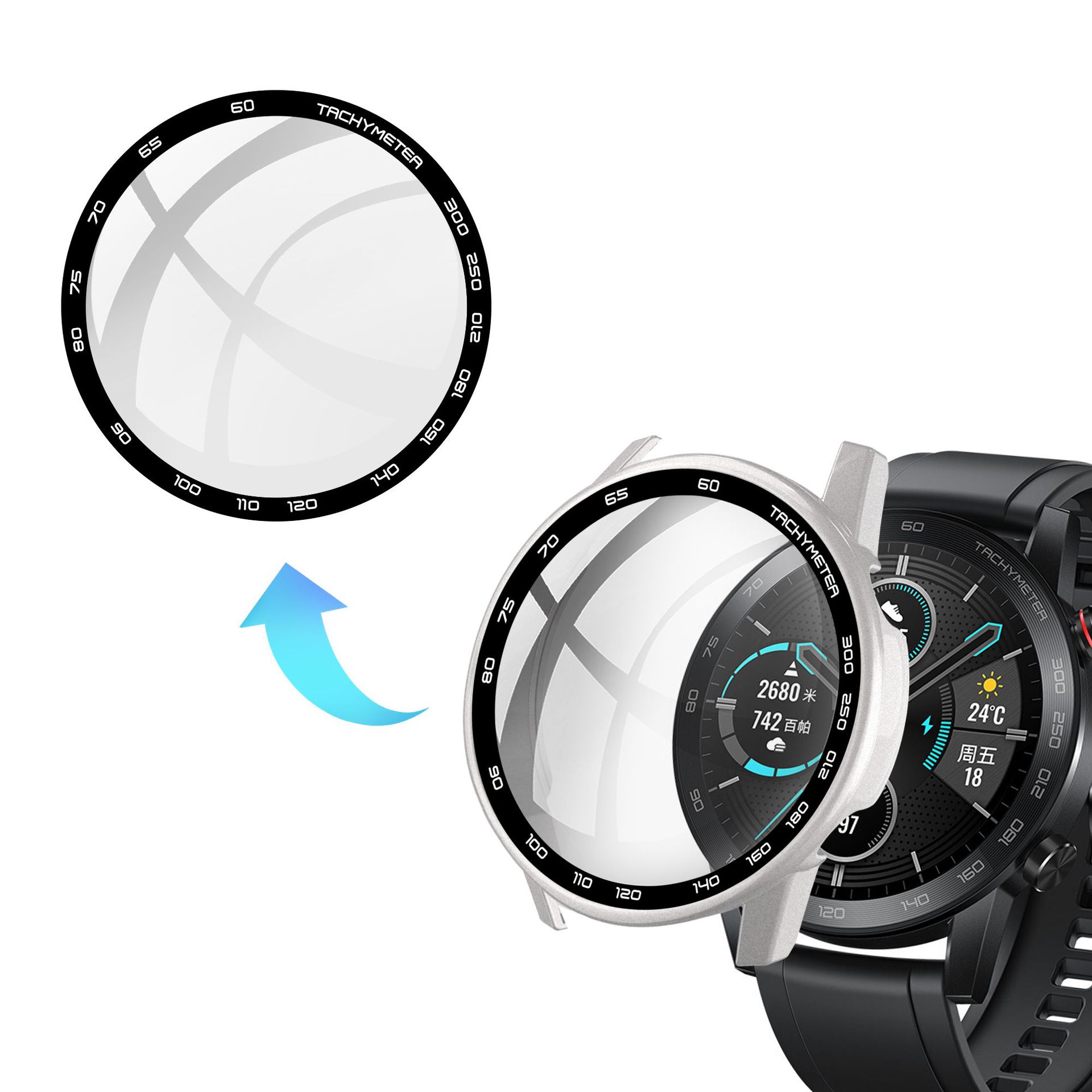 حافظة حماية للشاشة من الزجاج ب - مراجعة Motorola Smartwatch Accessories وسعره