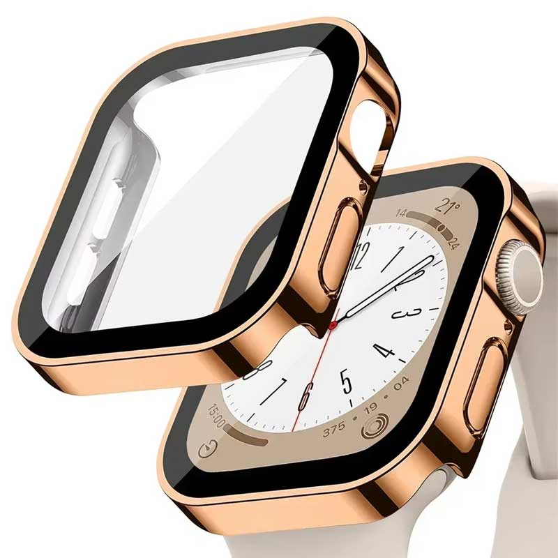 واقي شاشة بحافة مستقيمة لساعة  - مراجعة Smartwatch Watch Accessories For Women وسعره