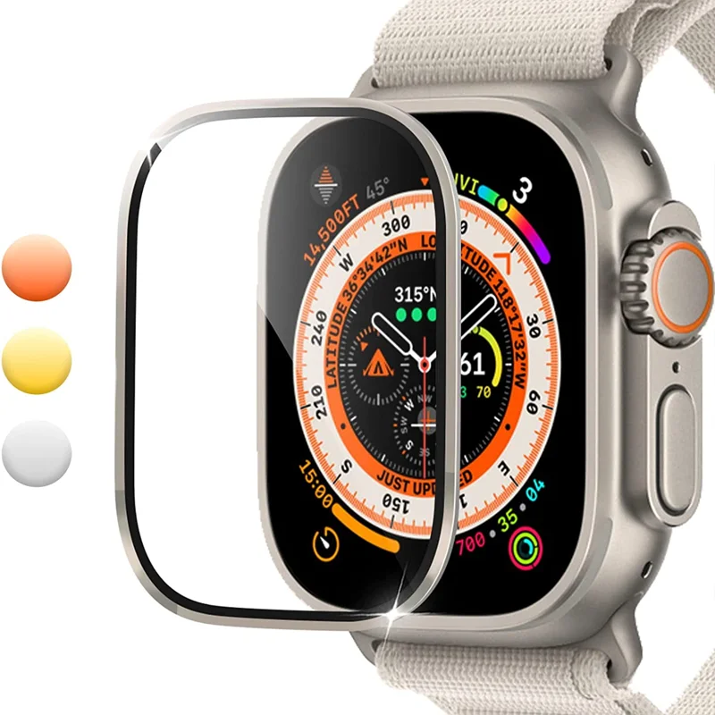 طبقة من الزجاج المقسى لساعة أب - مراجعة Smartwatch Watch Accessories For Women وسعره