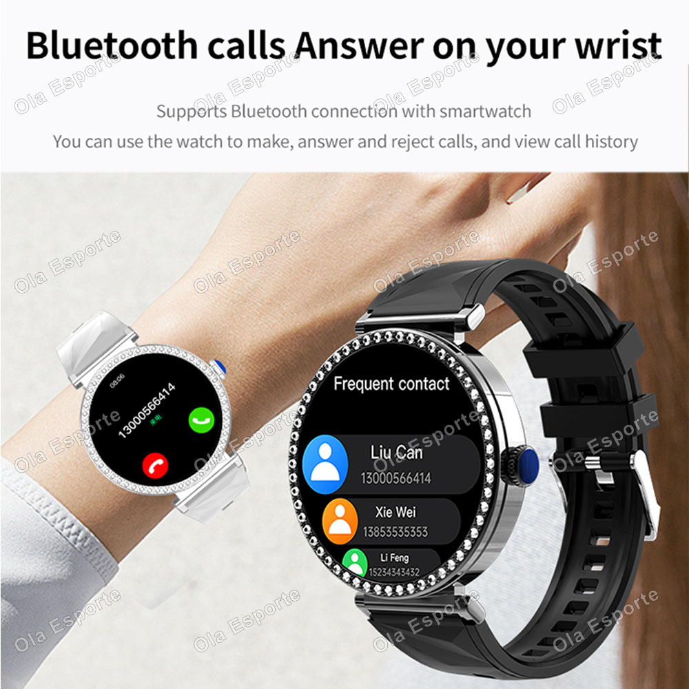 ساعة ذكية فاخرة أنيقة للنساء م - مراجعة Smartwatch X12 وسعره
