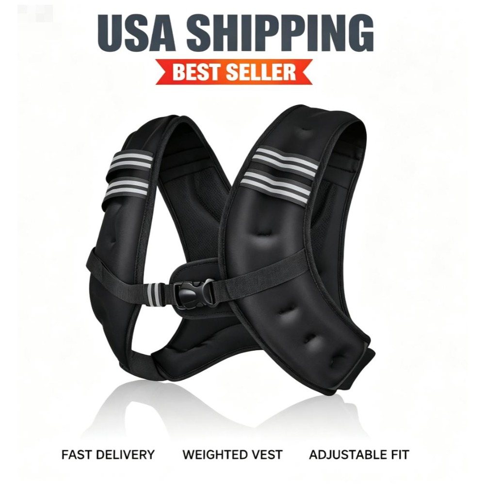 سترة تدريب رياضية مزودة بأوزان - مراجعة Rugged Sport Strap وسعره