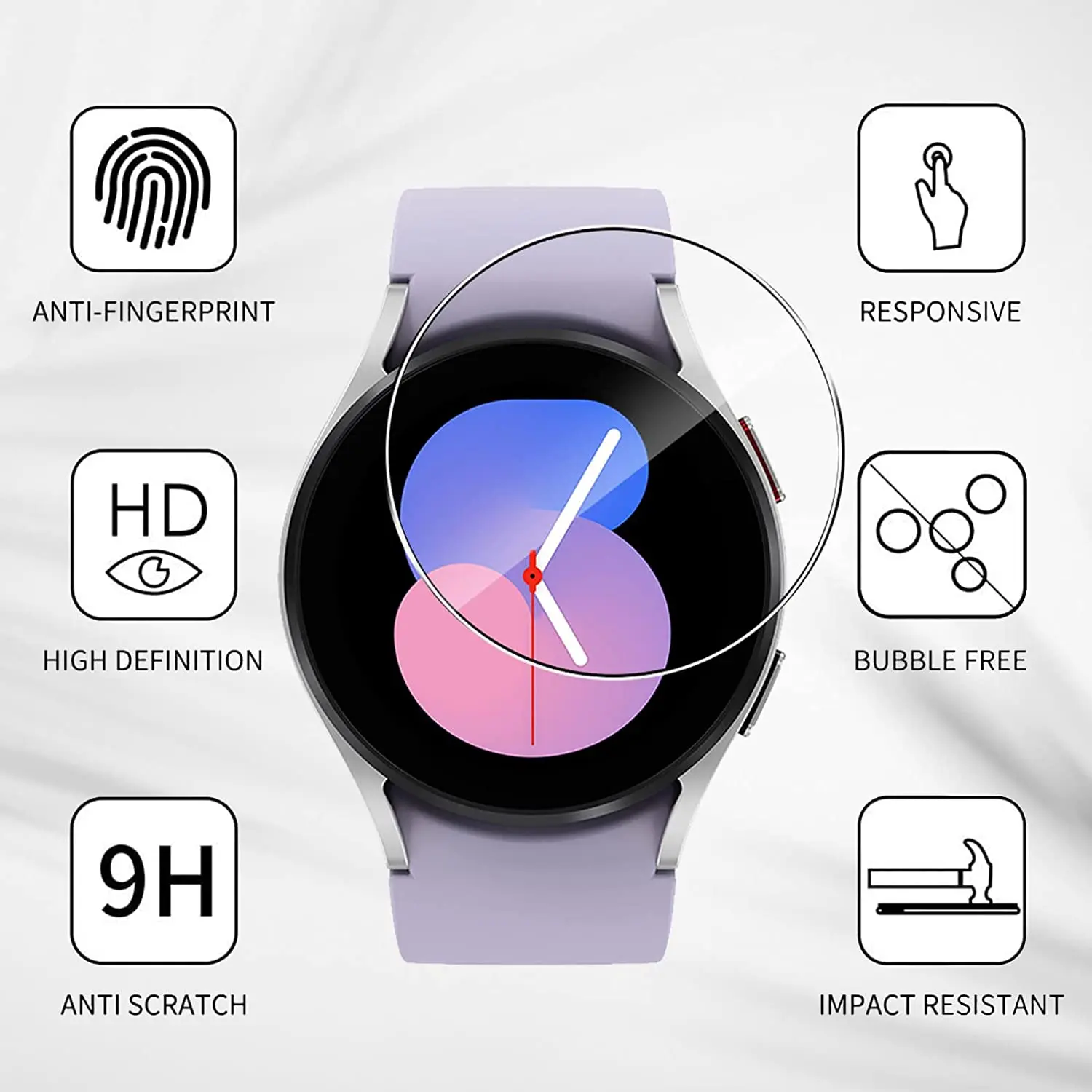 واقي شاشة لساعة سامسونج جالاكس - مراجعة Watch Face Protector وسعره