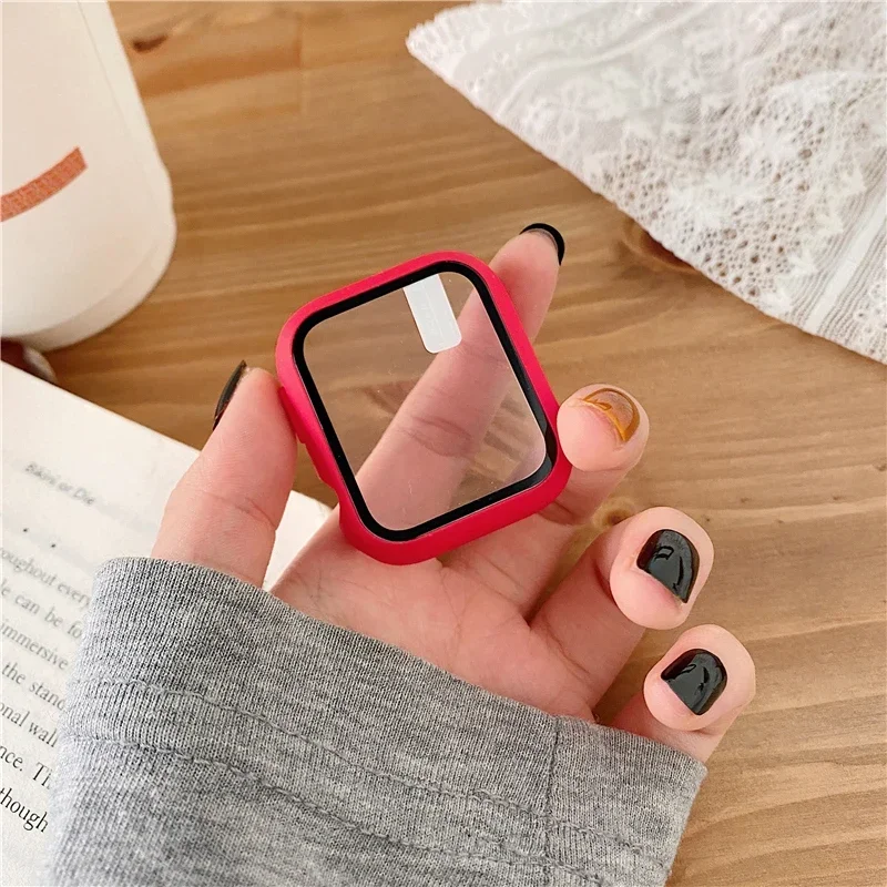 3 حزمة الزجاج + غطاء لساعة أبل - مراجعة Smartwatch Watch Accessories For Women وسعره