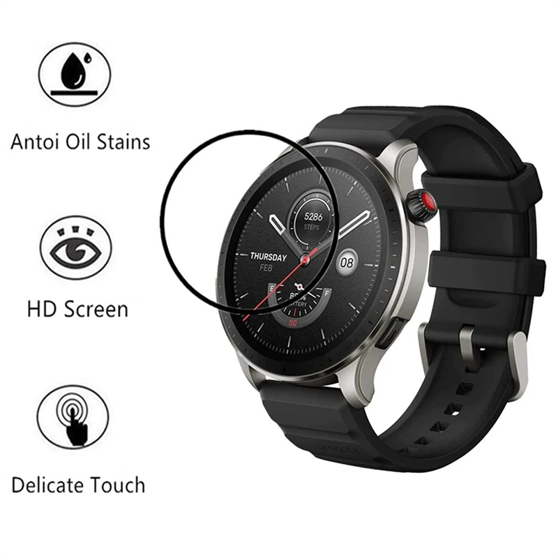 غشاء منحني عالي الدقة مضاد للخ - مراجعة Smartwatch Watch Accessories وسعره
