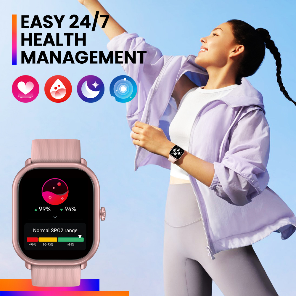 ساعة ذكية Zeblaze-GTS 3 Pro لل - مراجعة Smartwatch X12 وسعره