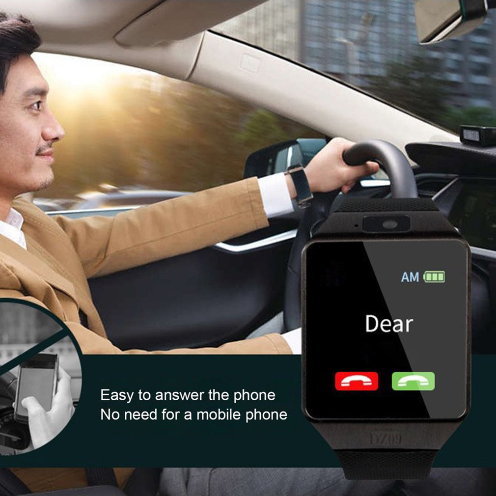 ساعة ذكية DZ09 بشاشة لمس وكامي - مراجعة Smartwatch Faces وسعره