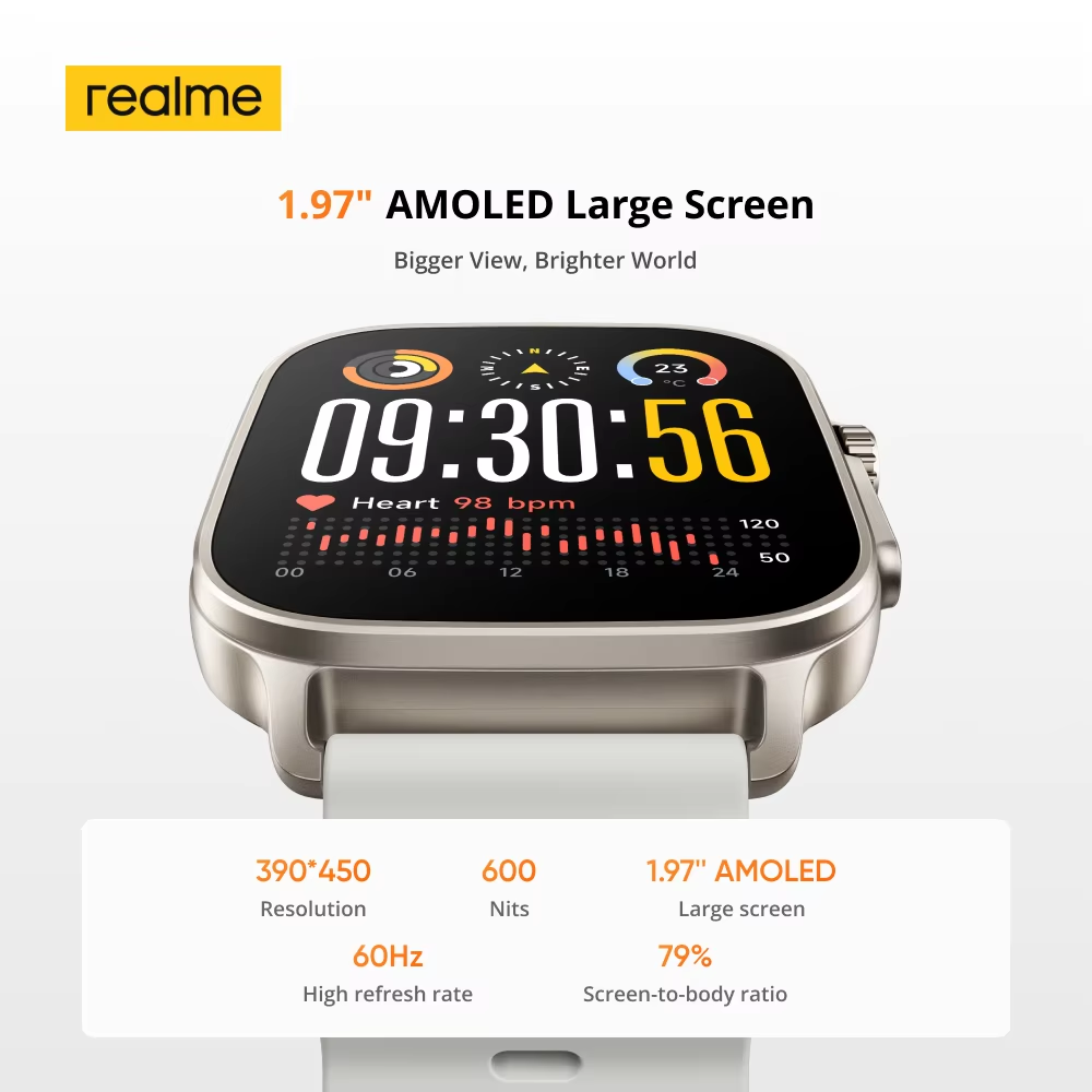 الإصدار العالمي من ساعة Realme - مراجعة Smartwatch X12 وسعره