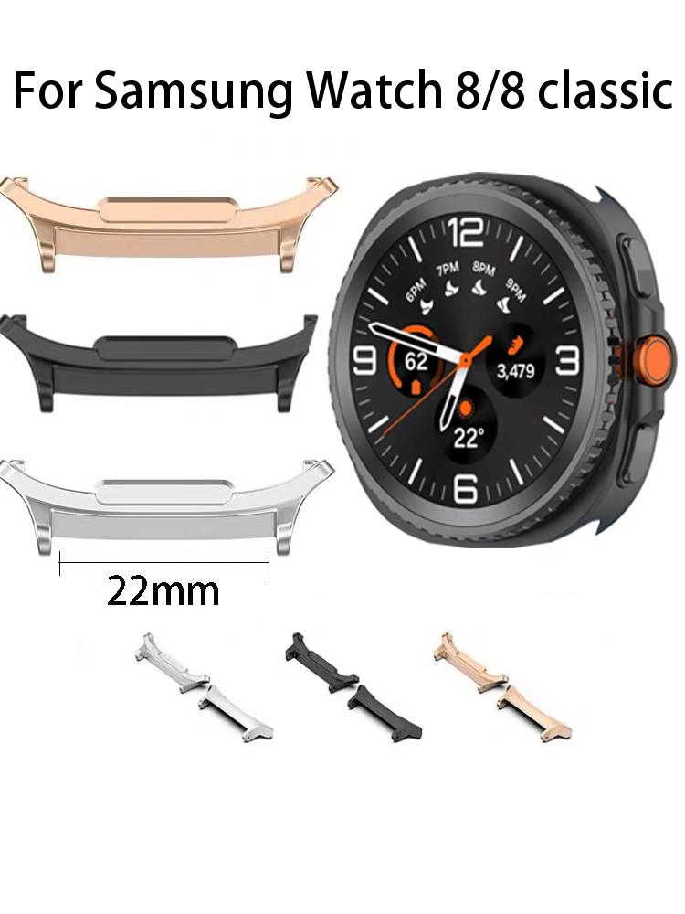 22 مللي متر حزام الساعات موصل  - مراجعة Watch Band Connector وسعره