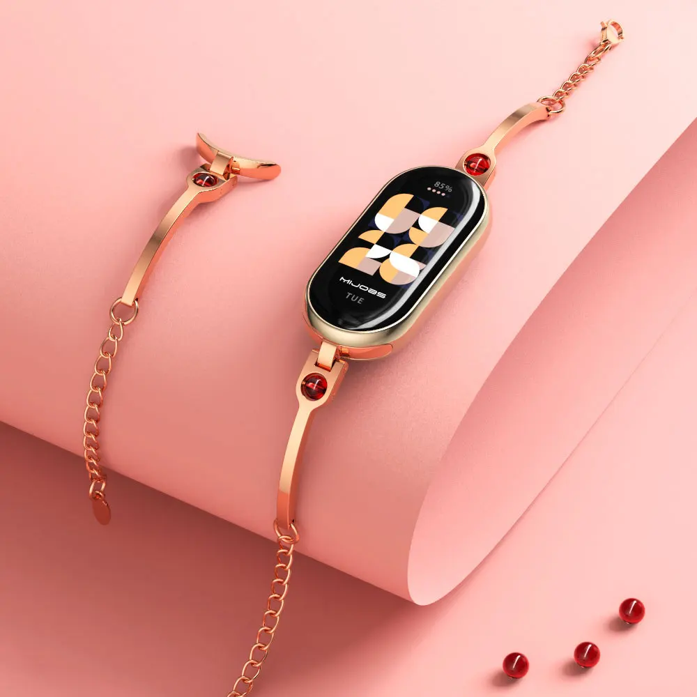 حزام بديل من الفولاذ المقاوم ل - مراجعة Smartwatch Watch Accessories For Women وسعره