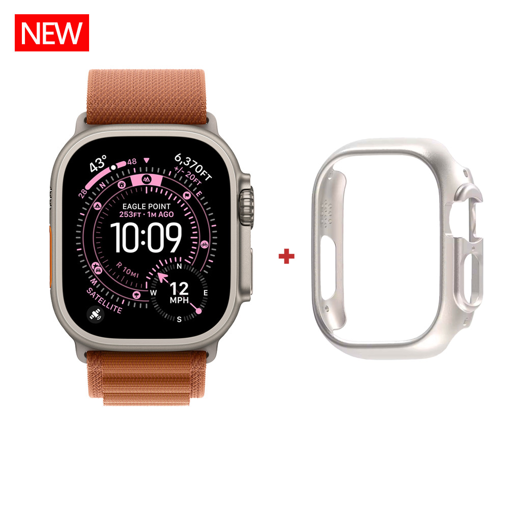 غطاء حماية لساعة أبل الترا 1 2 - مراجعة Smartwatch Watch Accessories For Women وسعره