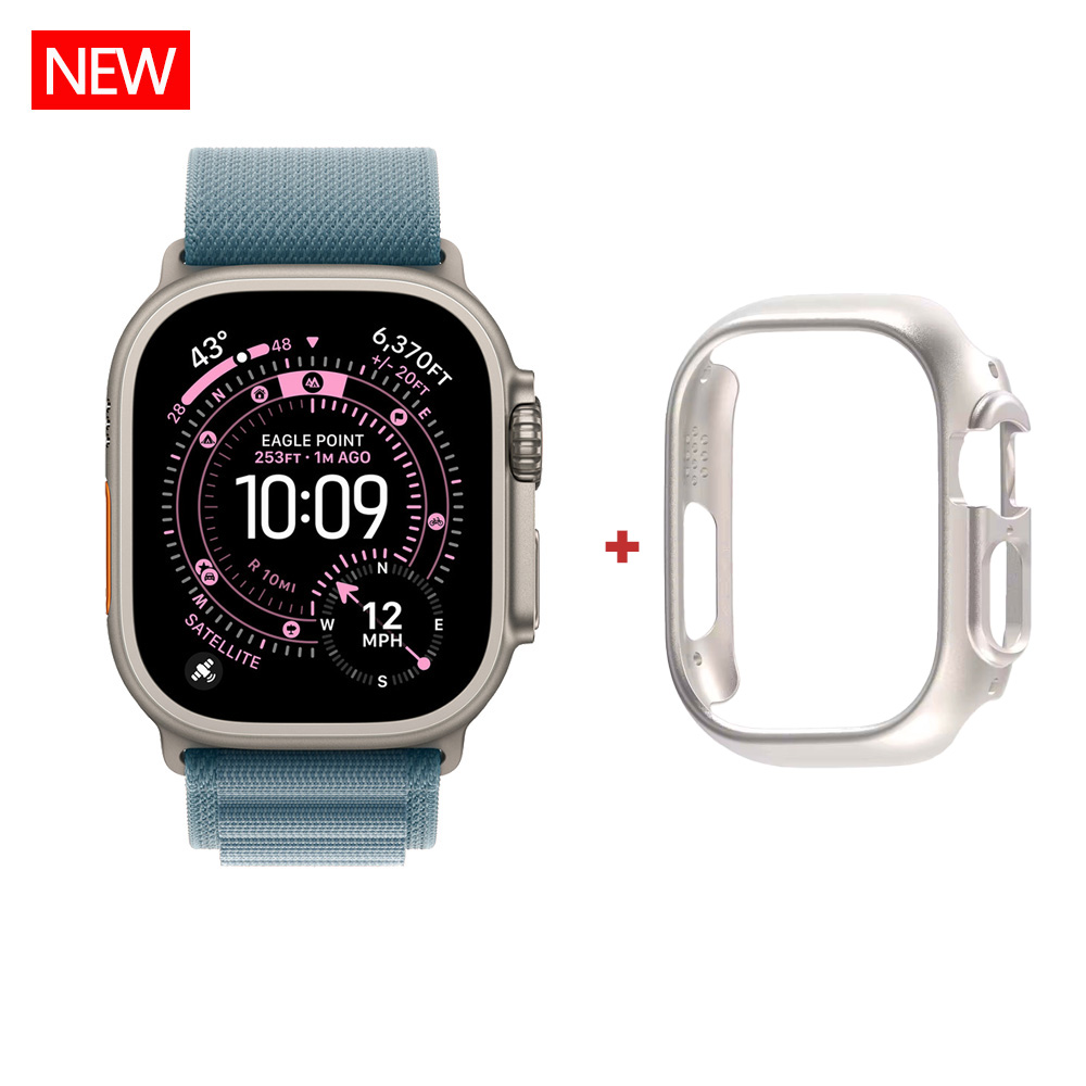 غطاء حماية لساعة أبل الترا 1 2 - مراجعة Smartwatch Watch Accessories For Women وسعره